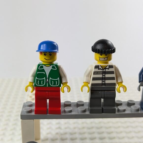 Lego City Minifigures Lot 9 Garbage Man Volcano Explorer Pilot Crewman Boy Space - Picture 3 of 9